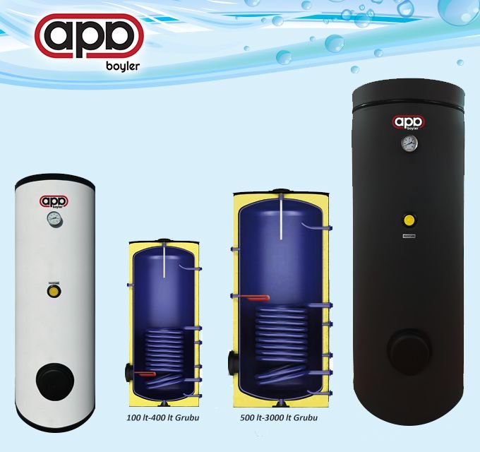 APA Boyler 800 LT Tek Serpantinli Boyler